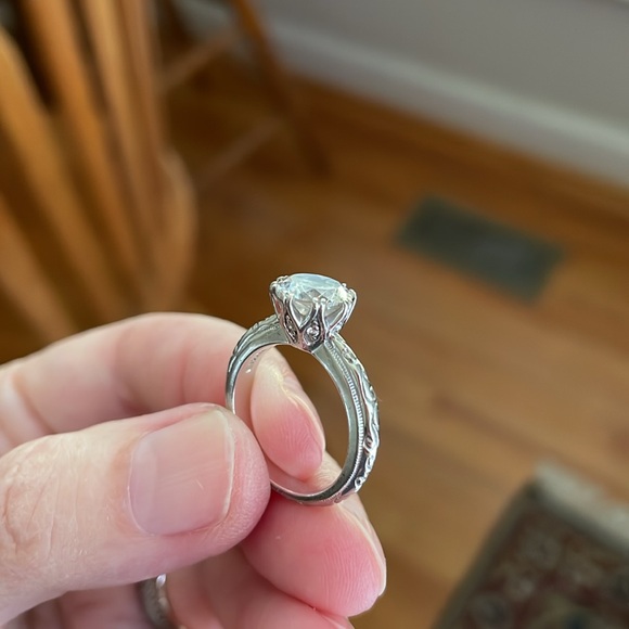 Tacori engagement ring Sterling Silver - Picture 2 of 13